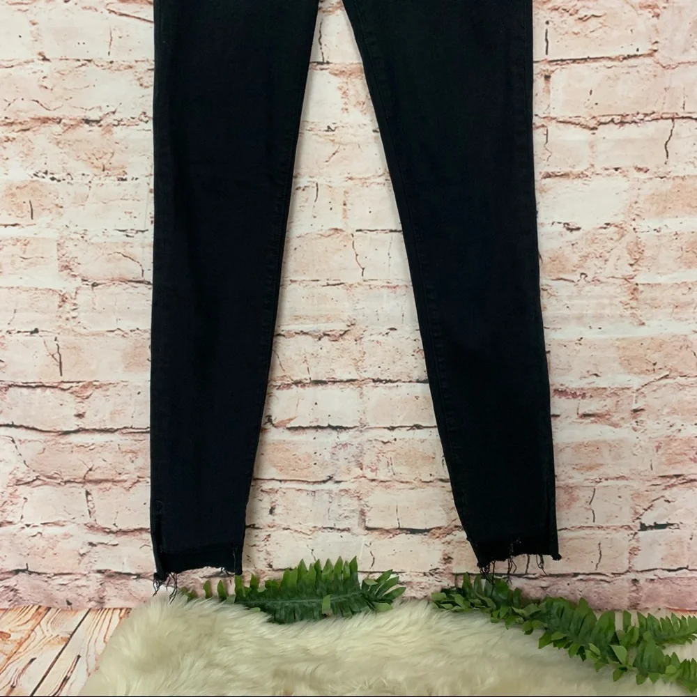 Frame Le Skinny De Jeanne Black Jeans Size 24 - Picture 3 of 9